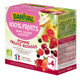 Poki Compote Pomme & Fruits Rouges Enfants