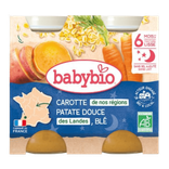 Carotte Patate Douce Blé + 6 mois
