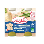 Panais Haricots verts Riz dès 8 mois