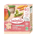 Gourdes Kiwi Mangue Lait de Coco + 6 mois