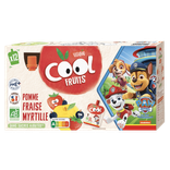 Pack Gourdes Pat'Patrouille Pomme Fraise Myrtille 