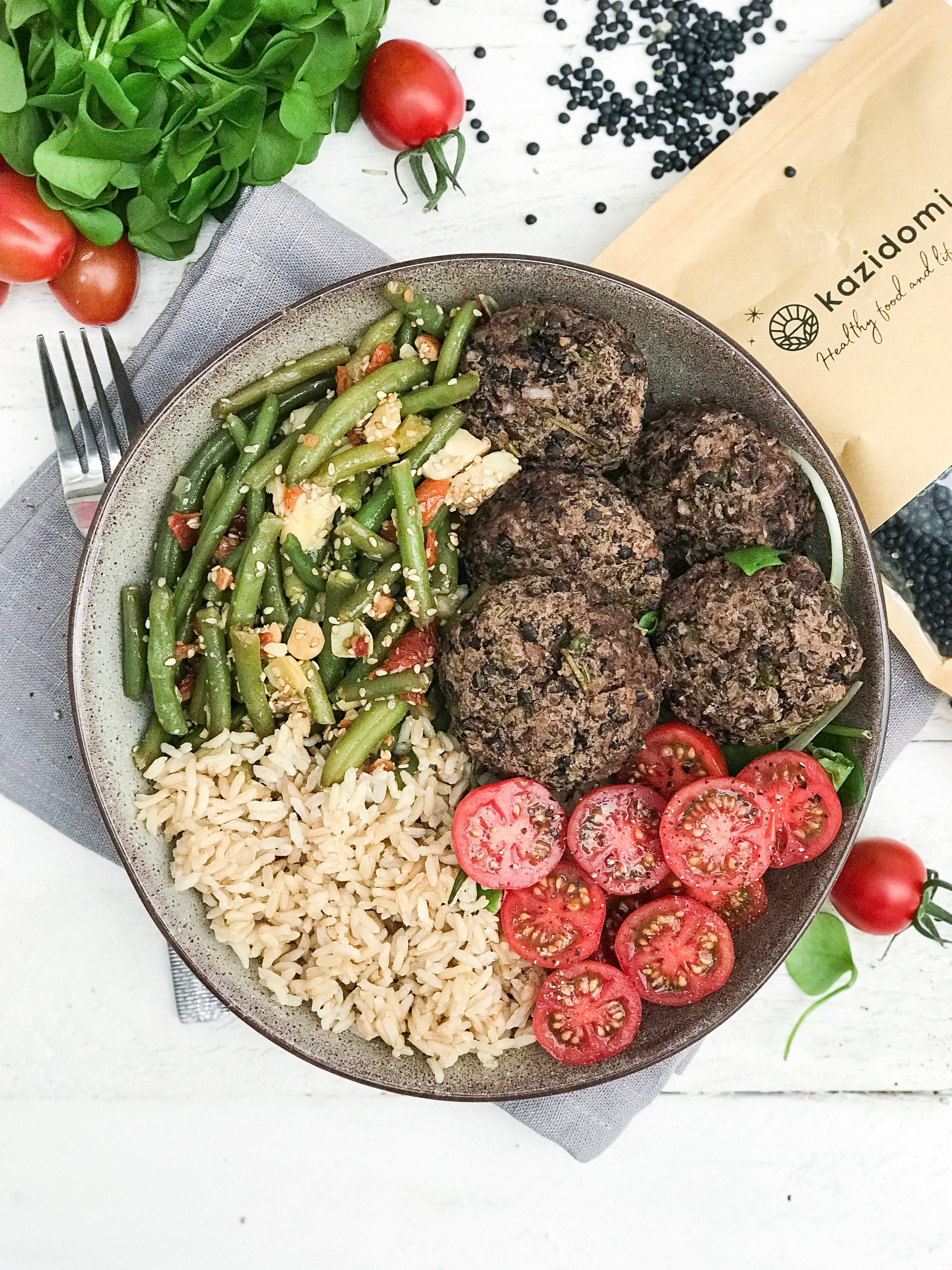 Boulettes de lentilles