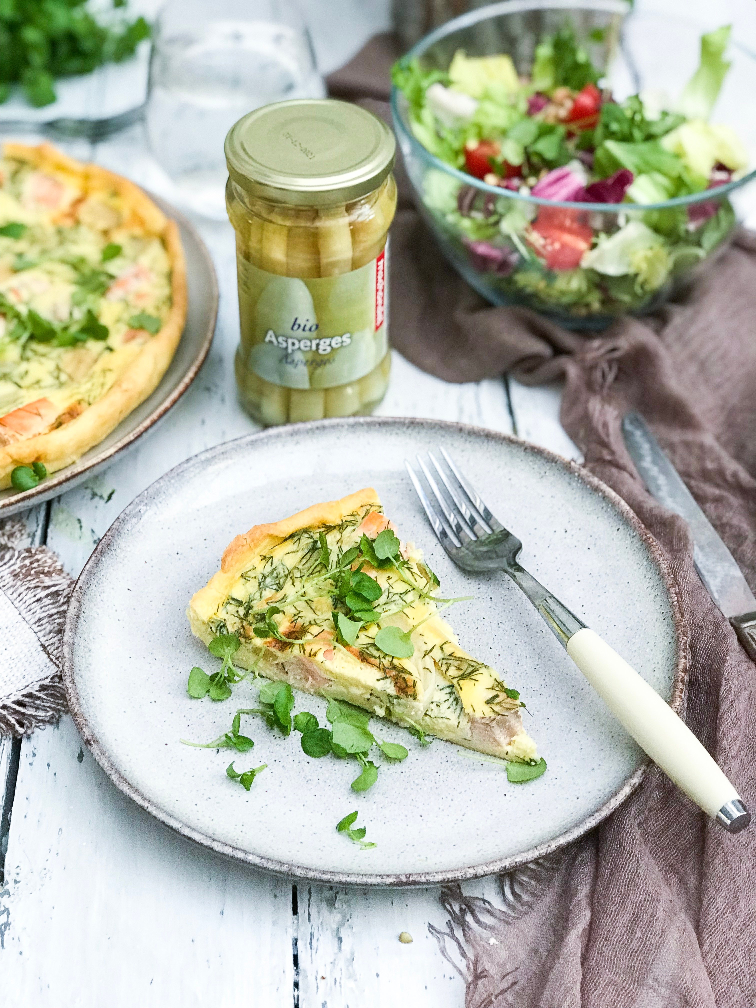 Quiche aux asperges